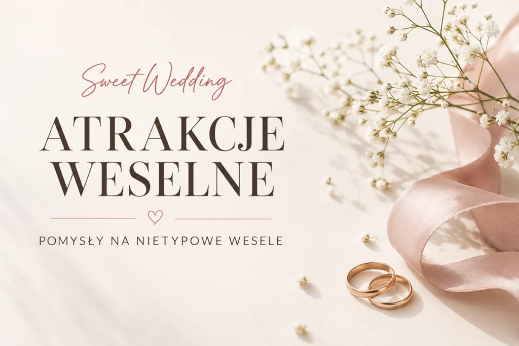 atrakcje weselne pomysły na nietypowe wesele