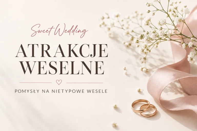 atrakcje weselne pomysły na nietypowe wesele
