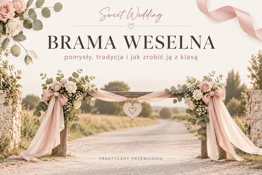 brama weselna pomysly