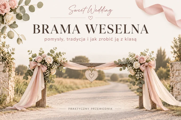brama weselna pomysly