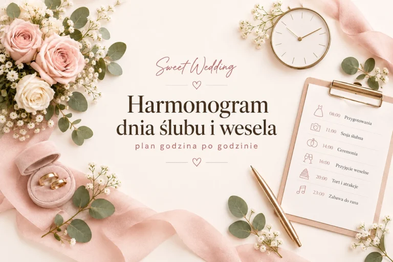 harmonogram slubu godzina po godzinie